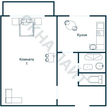 Планировка 1222