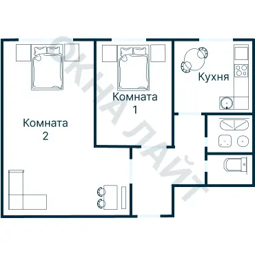 Планировка 1237