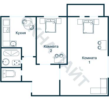 Планировка 1257