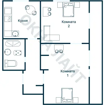 Планировка 1259