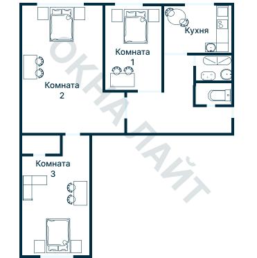 Планировка 1268