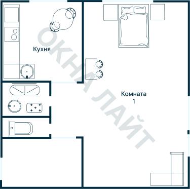 Планировка 1435