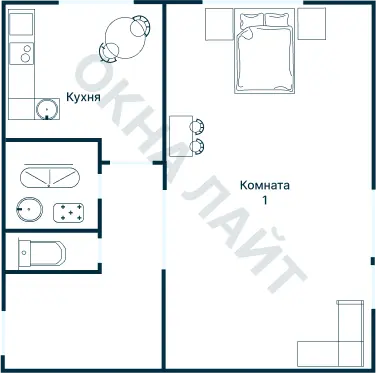 Планировка 1436