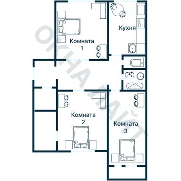 Планировка 1444