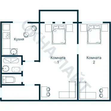 Планировка 1455