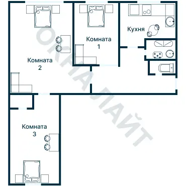 Планировка 1484