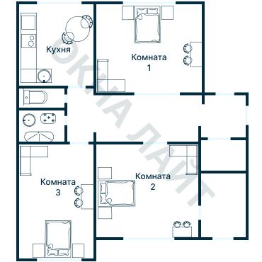 Планировка 1490