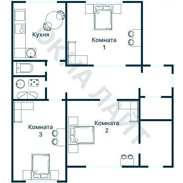 Планировка 1490