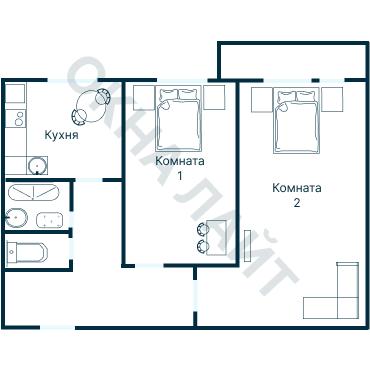 Планировка 1359