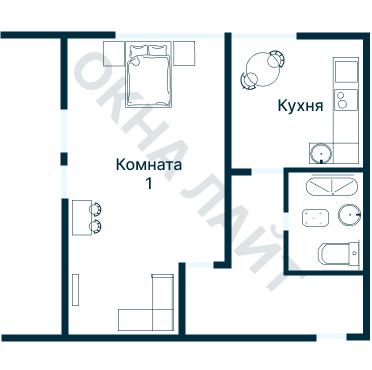 Планировка 1380