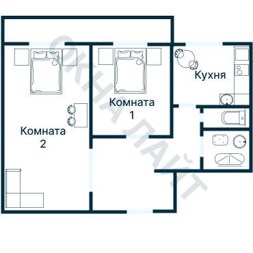 Планировка 1381