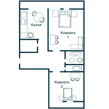 Планировка 2502