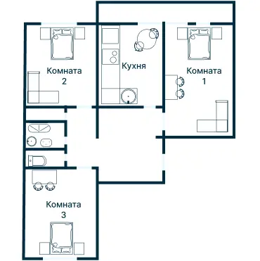 Планировка 2525