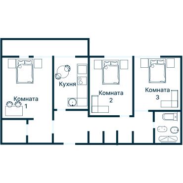 Планировка 2541