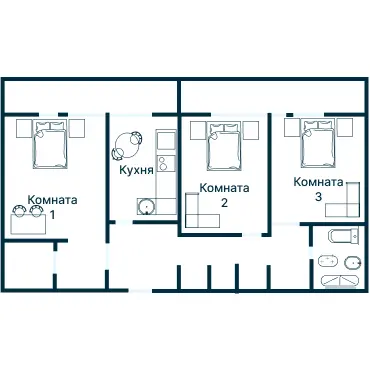 Планировка 2545