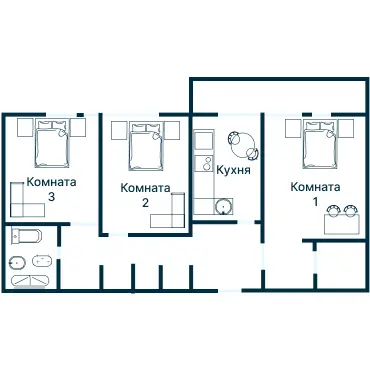 Планировка 2550