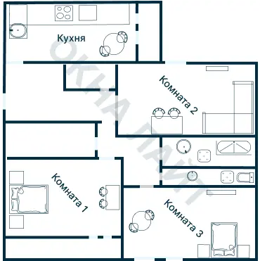 Планировка 2073