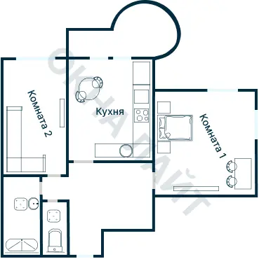 Планировка 2074