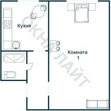 Планировка 1512