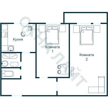 Планировка 1515