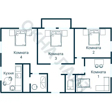 Планировка 1521