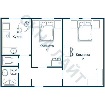 Планировка 1523