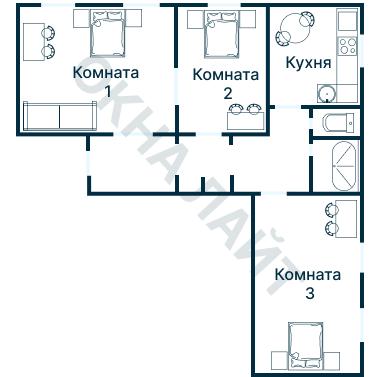 Планировка 1539