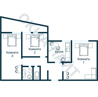 Планировка 1554
