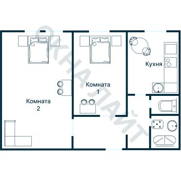 Планировка 1568