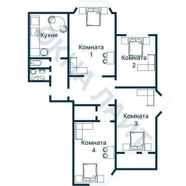 Планировка 1577