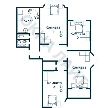 Планировка 1577