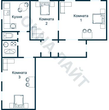 Планировка 1580