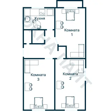 Планировка 1629