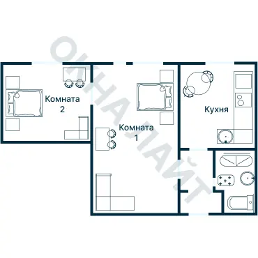 Планировка 1641