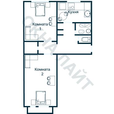 Планировка 1653
