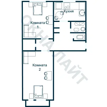 Планировка 1653