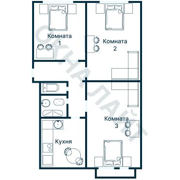 Планировка 1656
