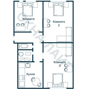 Планировка 1669