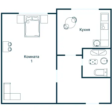 Планировка 1677