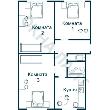 Планировка 1684