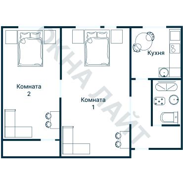 Планировка 1730