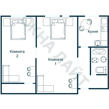 Планировка 1730