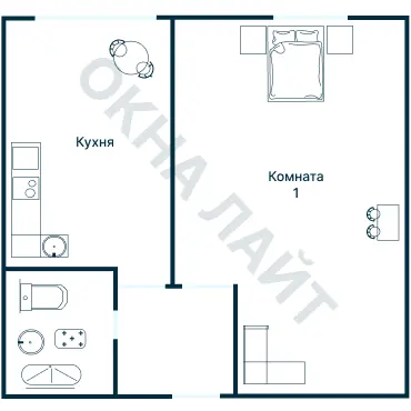Планировка 1692