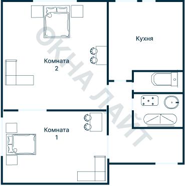 Планировка 1708