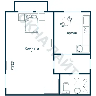 Планировка 1744