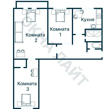 Планировка 1833