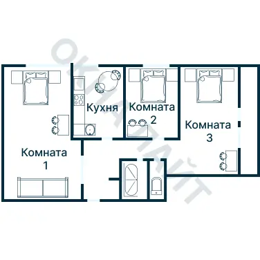 Планировка 4889