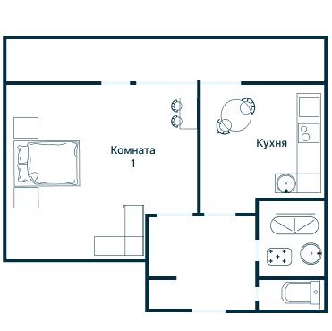 Планировка 1964