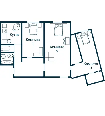 Планировка 1943