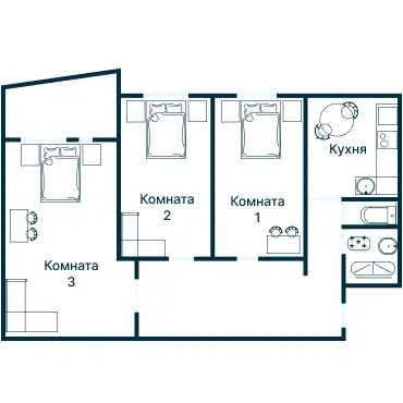 Планировка 1946